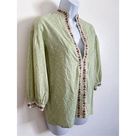 Martha of Taos Original 1960s/ 1970s blouse size Medium - Picture 10 of 11